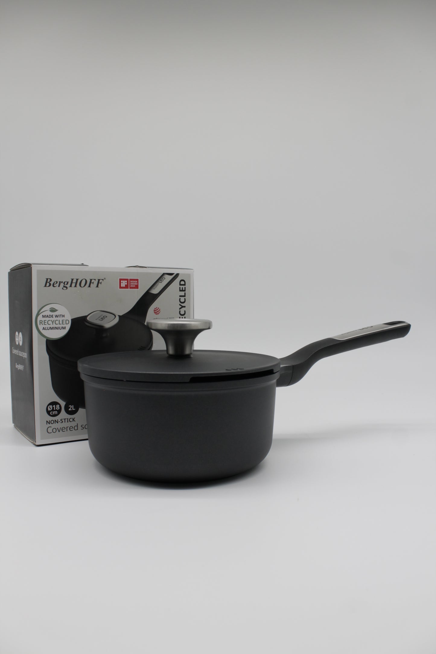 Pentolino antiaderente 18 cm linea PHANTOM LEO