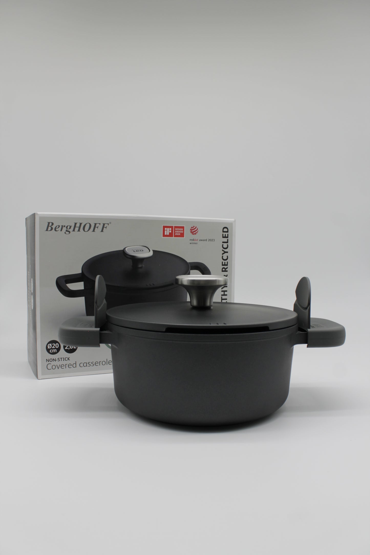 Casseruola antiaderente 20cm linea PHANTOM LEO