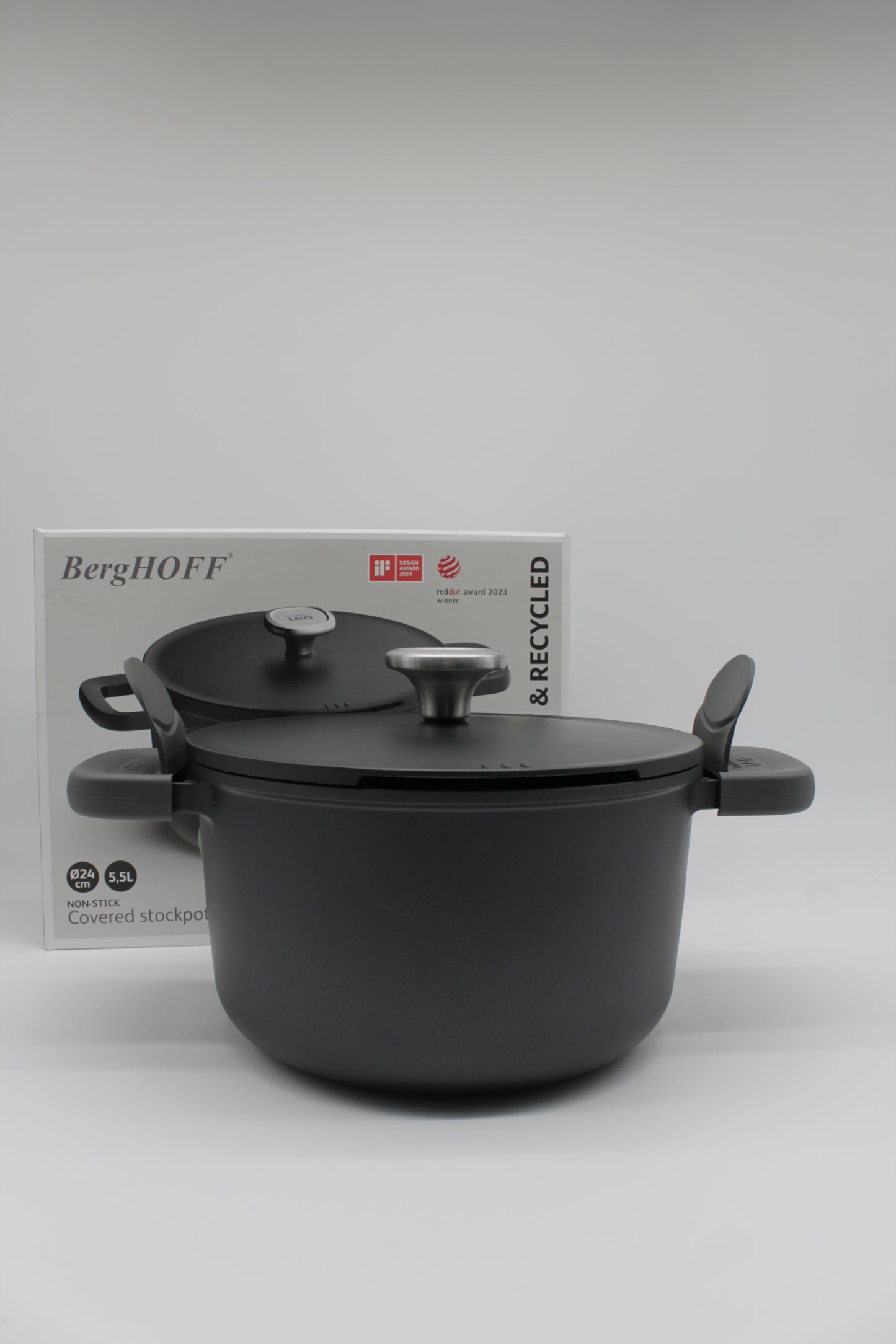 Pentola antiaderente 24 cm linea PHANTOM LEO